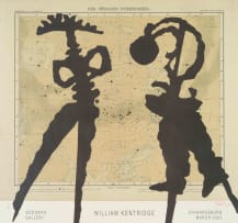 William Kentridge; William Kentridge Goodman Gallery Exhibition Poster, Johannesburg March 2003