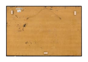 Raymond Andrews; Mythological Scene with Figure and Rhinoceros