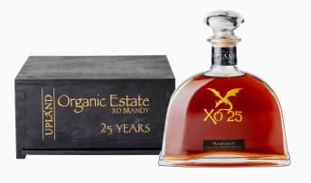 Upland; Organic Estate Directors Reserve XO Brandy; 25 Years; 3 (1 x 3); 750ml