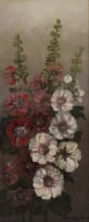 Henry John Dykman; Hollyhocks