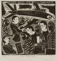 John Muafangejo; Flight SA251 to Windhoek