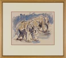 Hennie Niemann Jnr; Two Elephants