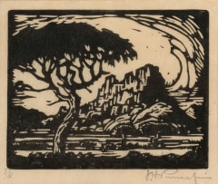 Jacob Hendrik Pierneef; Berglandskap S.W.A. (Nilant 118)