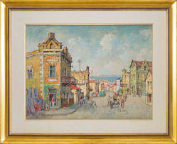 Gregoire Boonzaier; View of Table Bay, District Six