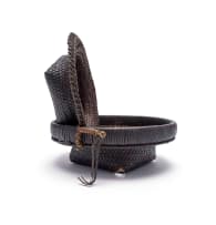 Unrecorded artist, Kuba Peoples; Fine Kuba lidded baskets, five