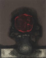Douglas Portway; Untitled (Flowers in a Vase)