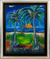Tyrone Errol Appollis; Coconut Trees and Parrots