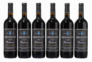 Meerlust; Rubicon; 2009; 6 (1 x 6); 750ml