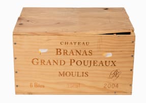 Branas Grand Poujeaux; Moulis-en-Medoc; 2004; 6 (1 x 6); 750ml