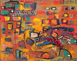 Walter Battiss; Abstract Landscape