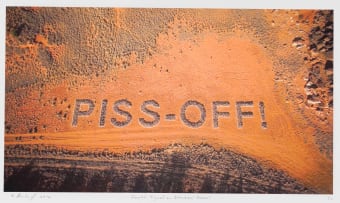 Willem Boshoff; Earth Signal - Chalk Lines; Earth Signal - White Chalk; Earth Signal - Fire; Earth Signal - Stacked Wood, four