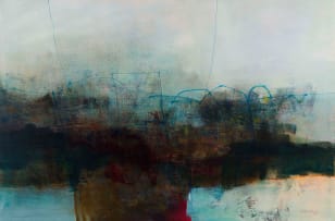 Andre Francois van Vuuren; Abstract in Blue and Umber