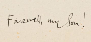 Walter Battiss; Farewell my Son