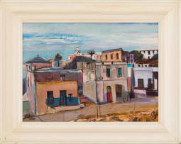 Sidney Goldblatt; Street Scene (Bo-Kaap)