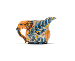 Ardmore Ceramic Studio; Jug with elephant and floral decoration