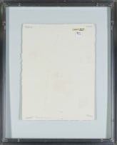 James Coignard; Untitled (Abstract with Red Circle)