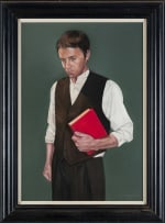 Hanneke Benadé; Portrait of a Man with a Book