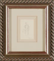 Alexis Preller; Mapogga Figure I, sketch