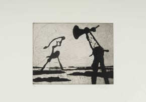 William Kentridge; Zeno Writing, nine