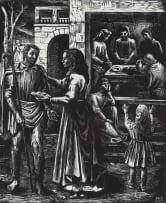 Armando Baldinelli; Interior Scene with Group of Figures