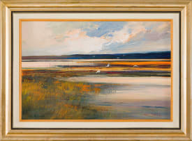 Derric van Rensburg; Birds over Water