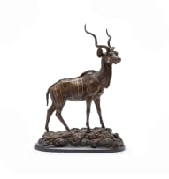 Robert Leggat; Kudu Bull with Hidden Drawer