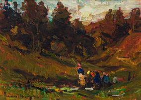 Adriaan Boshoff; Figures in a Landscape