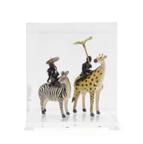 Ardmore Ceramic Studio; African Travellers, two
