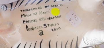 Ardmore Ceramic Studio; African Travellers, two