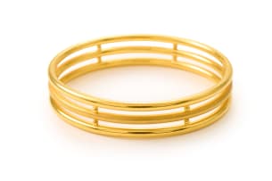 Three band bangle