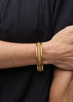Three band bangle
