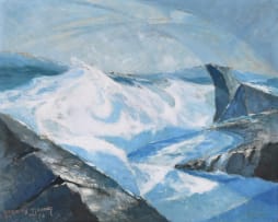 Kenneth Bakker; Rocks and Surf