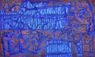 Bernadine Biden; Blue and Red