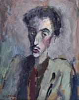 Jan Brázda; Portrait of Jalmar Rudner