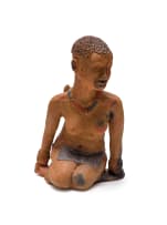 Noria Mabasa; Crouching Woman