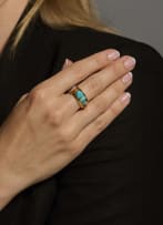 Egyptian gemstone ring, Cairo, 1962