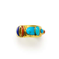 Egyptian gemstone ring, Cairo, 1962