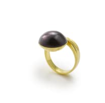 Mabe pearl ring