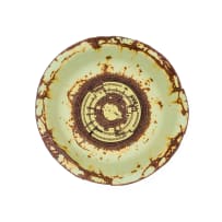 Gcebile Mamba, Tintsaba; Large Tintsaba enamelware dish with coiled sisal fill