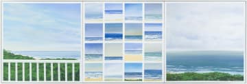 Bruce Backhouse; Eighteen Indian Oceans, triptych