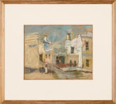 Gregoire Boonzaier; Old Cape Town Street Scene