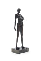 Jean Doyle; Standing Pregnant Nude