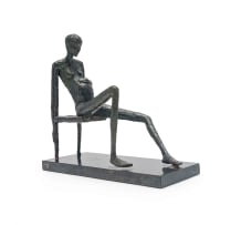 Jean Doyle; Seated Pregnant Nude