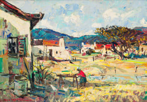 Don (Donald James) Madge; A Farmyard Scene