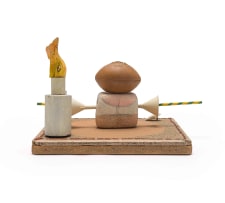 Stanley Pinker; Construction (Into the One Ear / and out the Other)