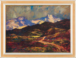 Edward Roworth; Mountain Landscape