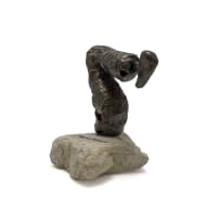 Stella Shawzin; Crouching Figures, two