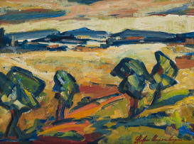 Stefan Ampenberger; Trees in Landscape