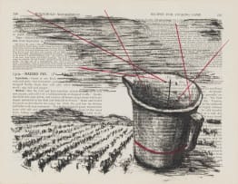 William Kentridge; Mrs Beaton's Household Management (Jug)