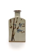 Tim Morris; Rectangular bottle with flower motif